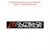 OUTBACK ARMOUR COIL SPRINGS FRONT - EXPEDITION HD - OASU1020007